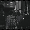 Flora, the Red Menace, rehearsal