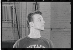 Dancer in rehearsal for the stage production Flora, the Red Menace