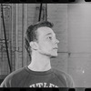 Dancer in rehearsal for the stage production Flora, the Red Menace