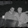 Fred Ebb and George Abbott in rehearsal for the stage production Flora, the Red Menace