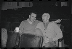Fred Ebb and George Abbott in rehearsal for the stage production Flora, the Red Menace