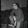 John Kander in rehearsal for the stage production Flora, the Red Menace