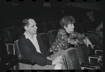 William Eckart and Jean Eckart in rehearsal for the stage production Flora, the Red Menace