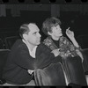 William Eckart and Jean Eckart in rehearsal for the stage production Flora, the Red Menace