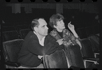 William Eckart and Jean Eckart in rehearsal for the stage production Flora, the Red Menace