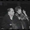 William Eckart and Jean Eckart in rehearsal for the stage production Flora, the Red Menace