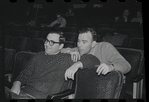 John Kander and Fred Ebb in rehearsal for the stage production Flora, the Red Menace