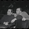 John Kander and Fred Ebb in rehearsal for the stage production Flora, the Red Menace
