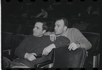 John Kander and Fred Ebb in rehearsal for the stage production Flora, the Red Menace