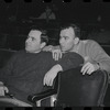John Kander and Fred Ebb in rehearsal for the stage production Flora, the Red Menace