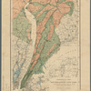 Geological map of a part of southeastern New York showing the distribution of the rocks used as building stones