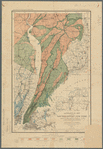 Geological map of a part of southeastern New York showing the distribution of the rocks used as building stones