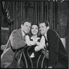 Bob Dishy, Liza Minnelli and Robert Kaye in rehearsal for the stage production Flora, the Red Menace