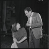 Liza Minnelli and Bob Dishy in rehearsal for the stage production Flora, the Red Menace