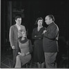 Bob Dishy, Cathryn Damon, Mary Louise Wilson and Louis Guss in rehearsal for the stage production Flora, the Red Menace
