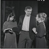 Liza Minnelli, James Cresson and Dortha Duckworth in rehearsal for the stage production Flora, the Red Menace