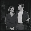 Mary Louise Wilson and James Cresson in rehearsal for the stage production Flora, the Red Menace