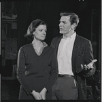 Mary Louise Wilson and James Cresson in rehearsal for the stage production Flora, the Red Menace