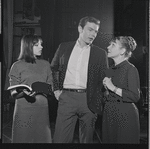 Liza Minnelli, James Cresson and Dortha Duckworth in rehearsal for the stage production Flora, the Red Menace