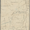 Sketch showing the primary triangulation, together with the divide between the streams flowing to the Hudson and St. Lawrence Rivers