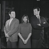 Bob Dishy, Liza Minnelli and Robert Kaye in rehearsal for the stage production Flora, the Red Menace