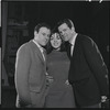 Bob Dishy, Liza Minnelli and Robert Kaye in rehearsal for the stage production Flora, the Red Menace