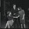 Stephanie Hill, Robert Kaye and Liza Minnelli in rehearsal for the stage production Flora, the Red Menace