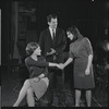 Stephanie Hill, Robert Kaye and Liza Minnelli in rehearsal for the stage production Flora, the Red Menace