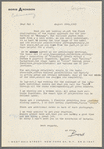Letter from Boris Aronson to Harold Prince
