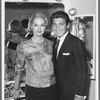 Paul Anka with Barbara Cook, backstage during She Loves Me
