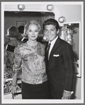 Paul Anka with Barbara Cook, backstage during She Loves Me