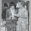 Julie Andrews with Barbara Cook, backstage during She Loves Me