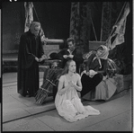 Max Adrian, Barbara Cook, Robert Rounseville and Irra Petina in the 1956 stage production Candide