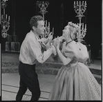 Robert Rounseville and Barbara Cook in the 1956 stage production Candide