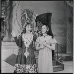 Irra Petina and Barbara Cook in the 1956 stage production Candide