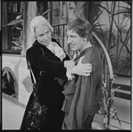 Max Adrian and unidentified in the 1956 stage production Candide