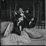 Max Adrian and ensemble in the 1956 stage production Candide