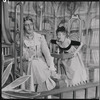Barbara Cook and unidentified in the 1956 stage production Candide