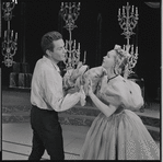 Robert Rounseville and Barbara Cook in the 1956 stage production Candide