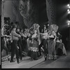 Irra Petina [center] and ensemble in the 1956 stage production Candide