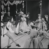 Barbara Cook [center] and ensemble in the 1956 stage production Candide