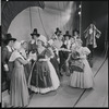 Irra Petina, Robert Rounseville, Barbara Cook and ensemble in the 1956 stage production Candide