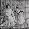 Barbara Cook and unidentified in the 1956 stage production Candide