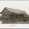 Barn of sharecropper near Pace, Mississippi. Background photo for Sunflower Plantation