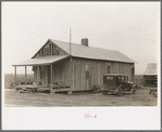 House of sharecropper near Merigold, Mississippi. Background photo for Sunflower Plantation