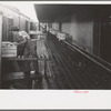 Loading platform of vegetable packinghouse at Elsa, Texas