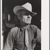 Former cowboy now traveling around the country. He is supported by a private income. Weslaco, Texas