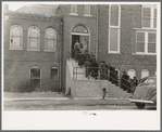 Negros going to church, Mound Bayou, Mississippi