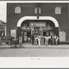 Waiting for the movie to open, Sunday afternoon, Pharr, Texas