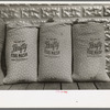 Chicken feed, flour and other bulky products are now bagged in printed cotton materials for use as dress materials. Mercedes, Texas